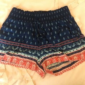 flowy, stretchy shorts